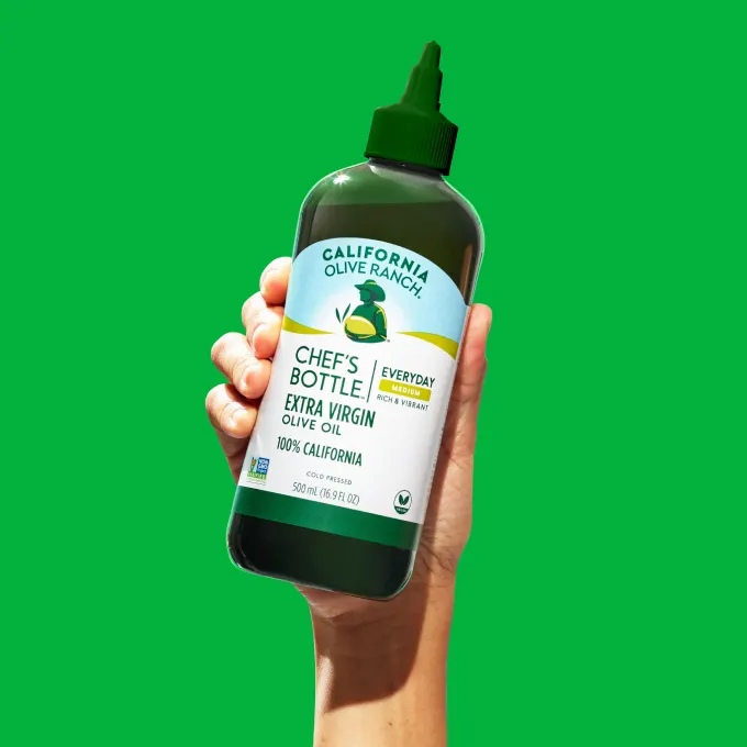 California Olive Ranch Launches New Chef's Bottle, Bringing California Quality and Squeezability to the Masses