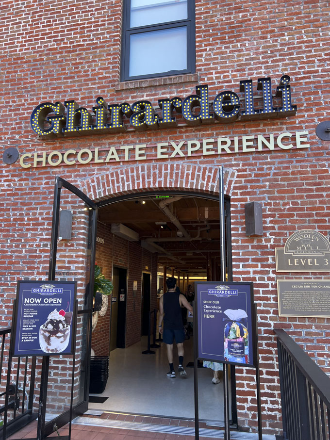 Ghirardelli Chocolate Experience San Francisco Foodgressing