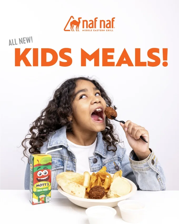 Naf Naf Grill Unveils Flavor-Filled Surprises: Say Hello to the NEW Pomegranate Vinaigrette and Build-Your-Own Kids Meals