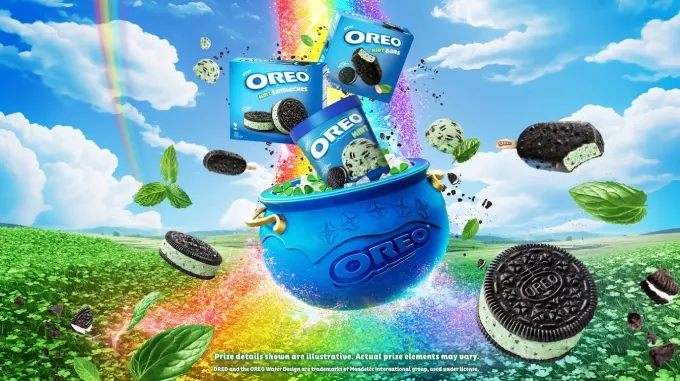 OREO Frozen Treats Extends Their Mint Line-Up Just In Time For Saint Patrick's Day