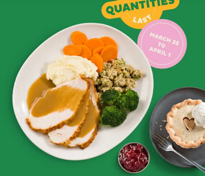 White Spot Easter Turkey Dinner 2024
