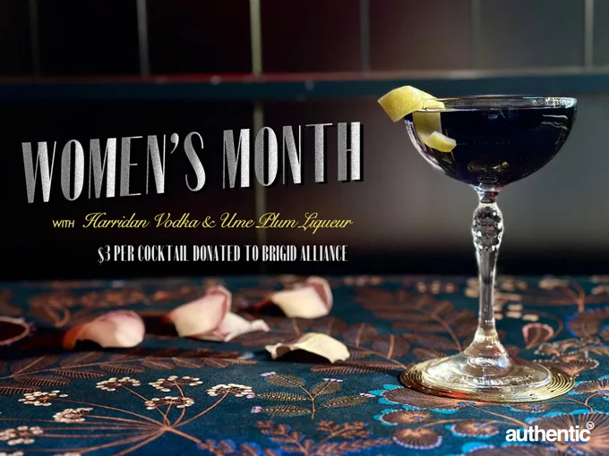 Women's History&nbsp;Month NYC 2024 - Restaurants & Bars Give Back