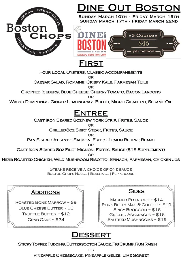 Dine Out Boston 2024 Menus, Dates, Highlights Foodgressing