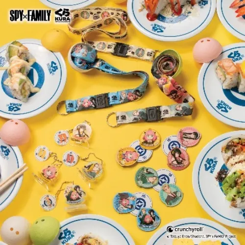 Dive Into Adventure: SPY x FAMILY x Kura Sushi Exciting New Prize Collection