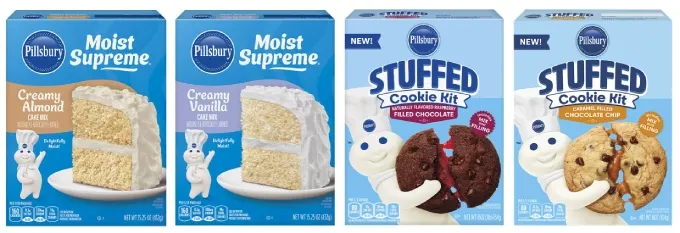 Pillsbury Baking Launches Creamy Cake Mix Line and Stuffed Cookie Kits