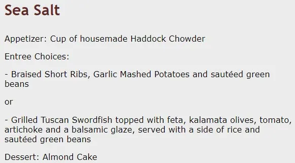 Maine Restaurant Week 2024: Menus, Dates