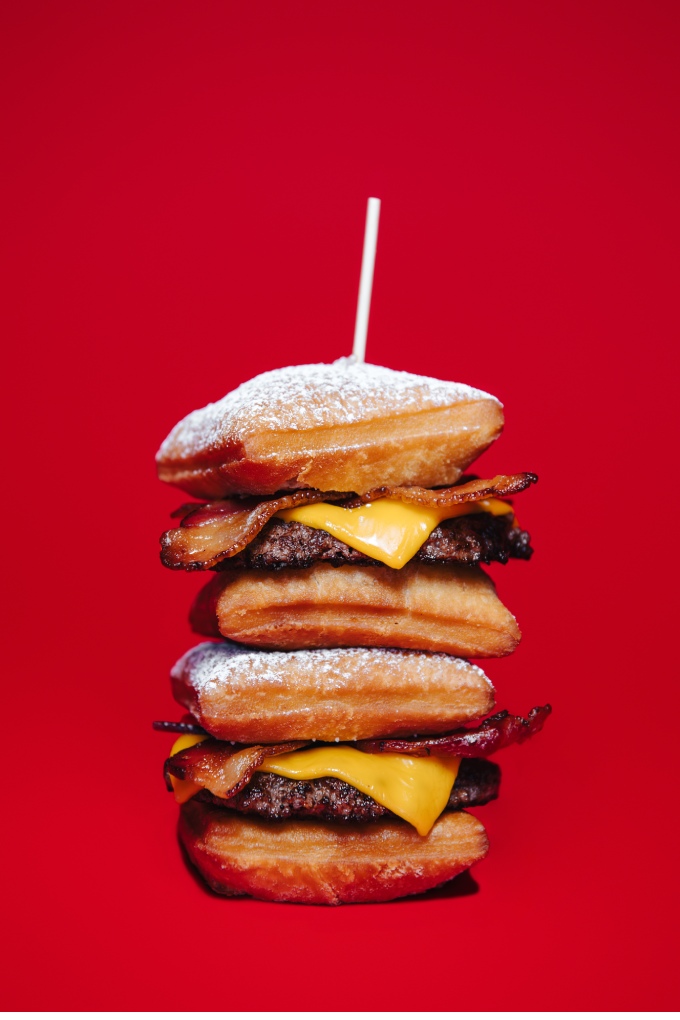 Walk-On's Sports Bistreaux new Beignet Cheeseburger Sliders