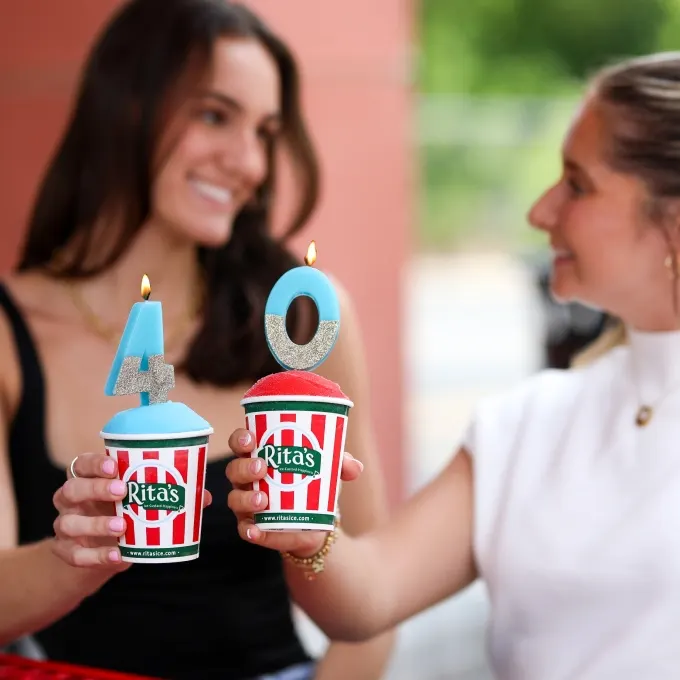 Rita&rsquo;s Launches 40th Birthday Celebration Sweepstakes Including a Trip to Italy or Iceland or Rita&rsquo;s for a Year