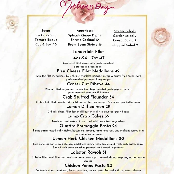 Mother's Day Brunch Charlotte 2024 Offerings
