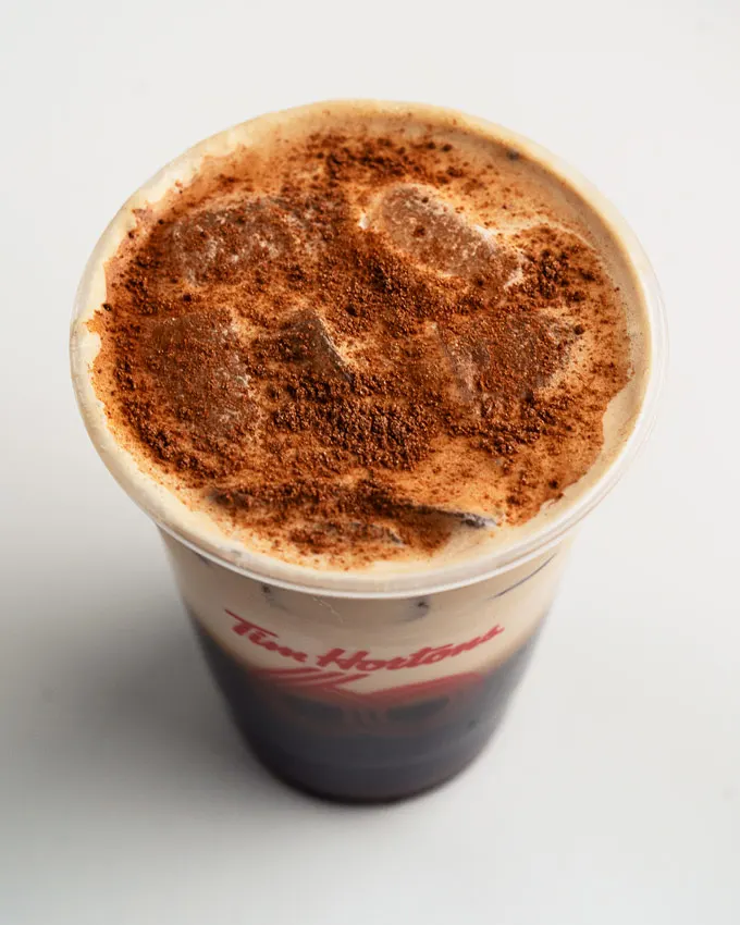 Tim Hortons Tiramisu Cold Brew + EspressoInfused Foam