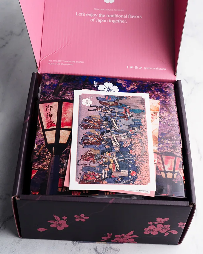 Sakuraco "A Night of Sakura" Subscription Box: What's Inside