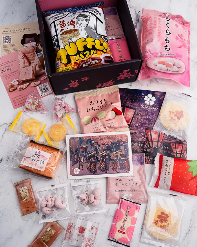 Sakuraco "A Night of Sakura" Subscription Box: What's Inside
