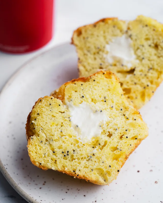 Tim Hortons Lemon Poppyseed Cheesecake Muffin