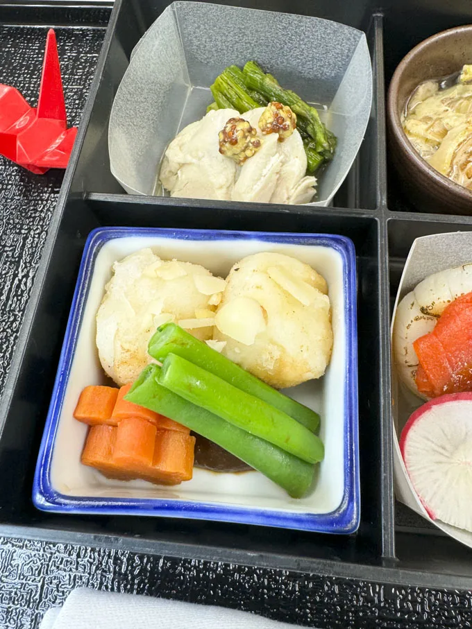 Japan Airlines Business Class Inflight Meals Options