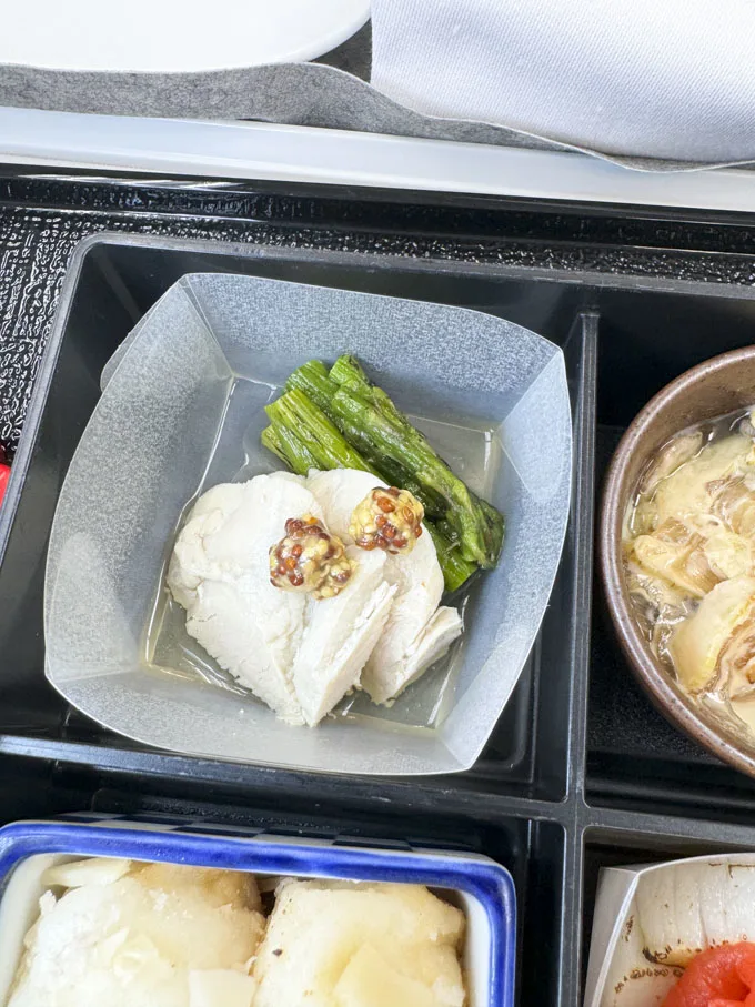 Japan Airlines Business Class Inflight Meals Options