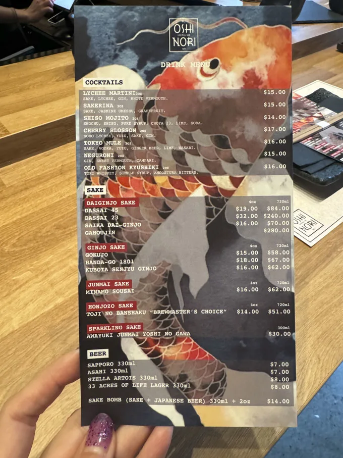 Oshinori Vancouver - New Handroll Bar in Yaletown