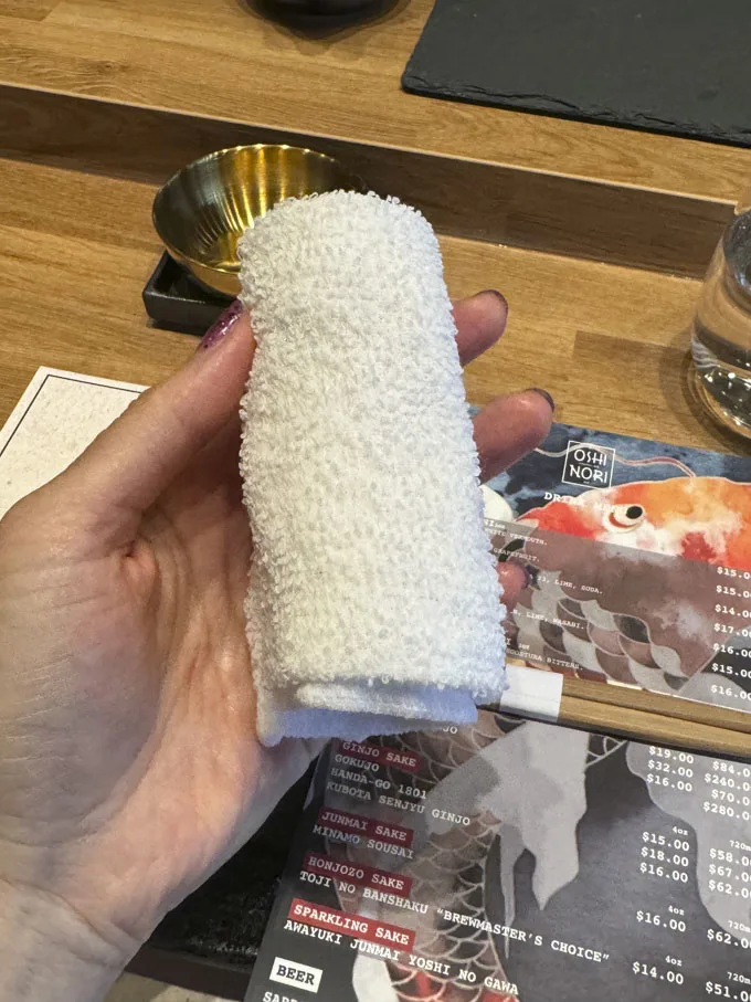 Oshinori Vancouver - New Handroll Bar in Yaletown