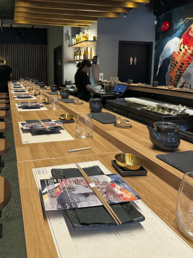 Oshinori Vancouver - New Handroll Bar in Yaletown