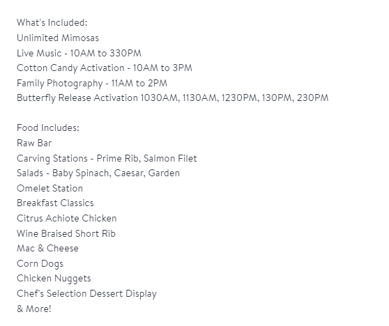 Mother's Day Brunch Phoenix 2024 & Scottsdale Offerings