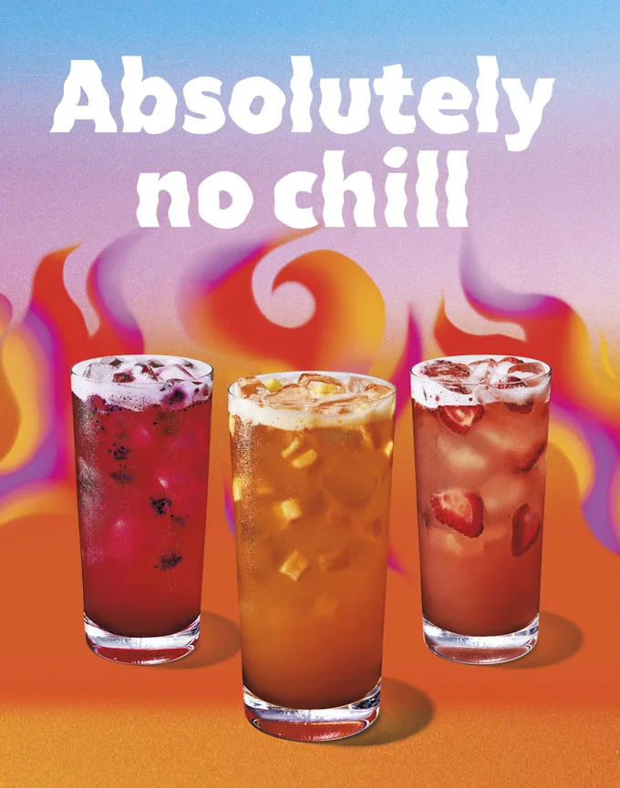 Starbucks Spicy Lemonade Refreshers NEW
