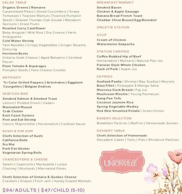 Mother's Day Brunch Toronto 2024, Lunch, Dinner, Events