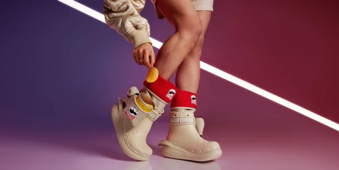 Pringles & Crocs Drop Global Collection + NEW Fruity Croc-Inspired Crisps