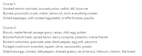 Mother's Day Brunch Seattle 2024 Offerings by Local Restaurants