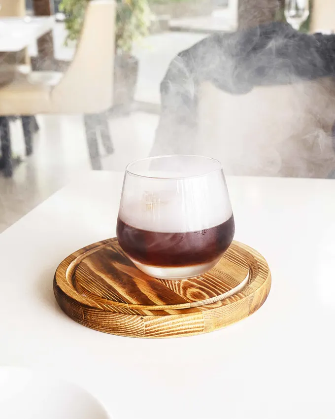 Ron Zacapa 23-year aged Guatemalan Rum, Fino Sherry, Luxardo Maraschino, Averna Amaro & Bittered Sling Suius Cherry bitters