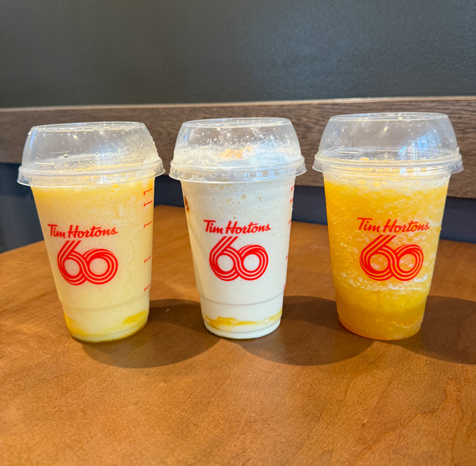 Tim Hortons Mango Cold Drinks Lineup Smoothie Creamy Chill Foodgressing