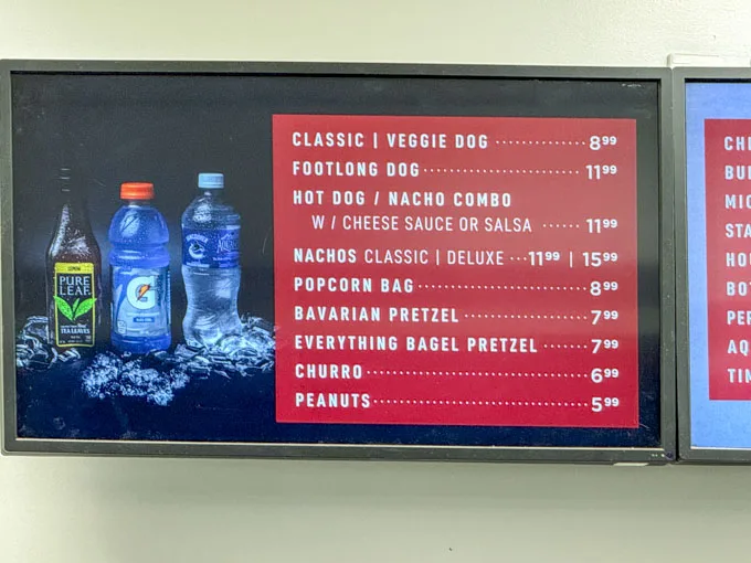 Rogers Arena Food Prices & Options