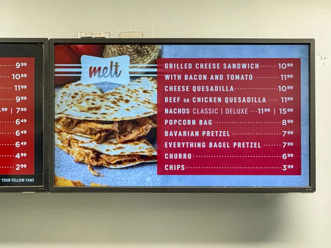 Rogers Arena Food Prices & Options
