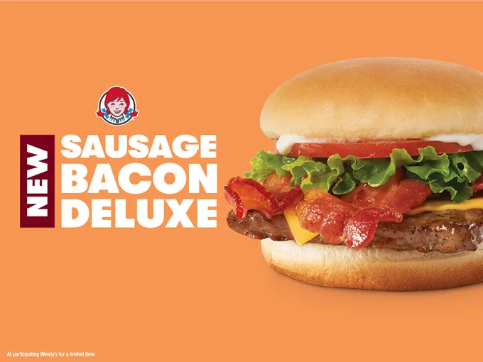 Wendy's Canada Sausage Bacon Deluxe *NEW*