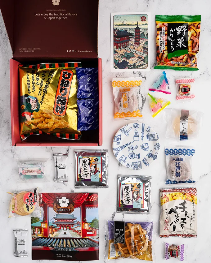 Sakuraco June Subscription Box: Traditions of Tokyo