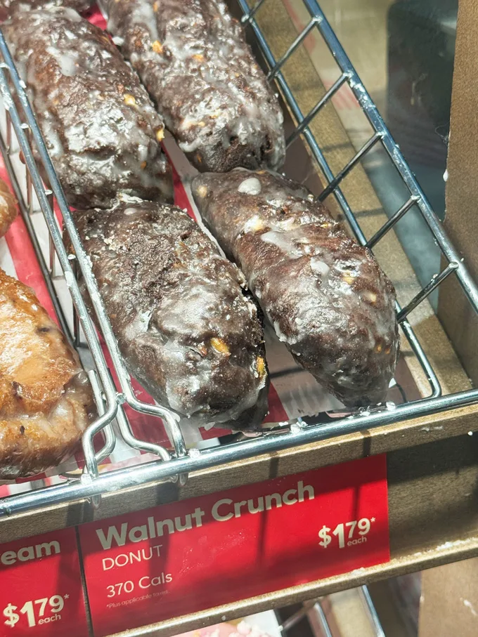 Tim Hortons Walnut Crunch Retro Donut