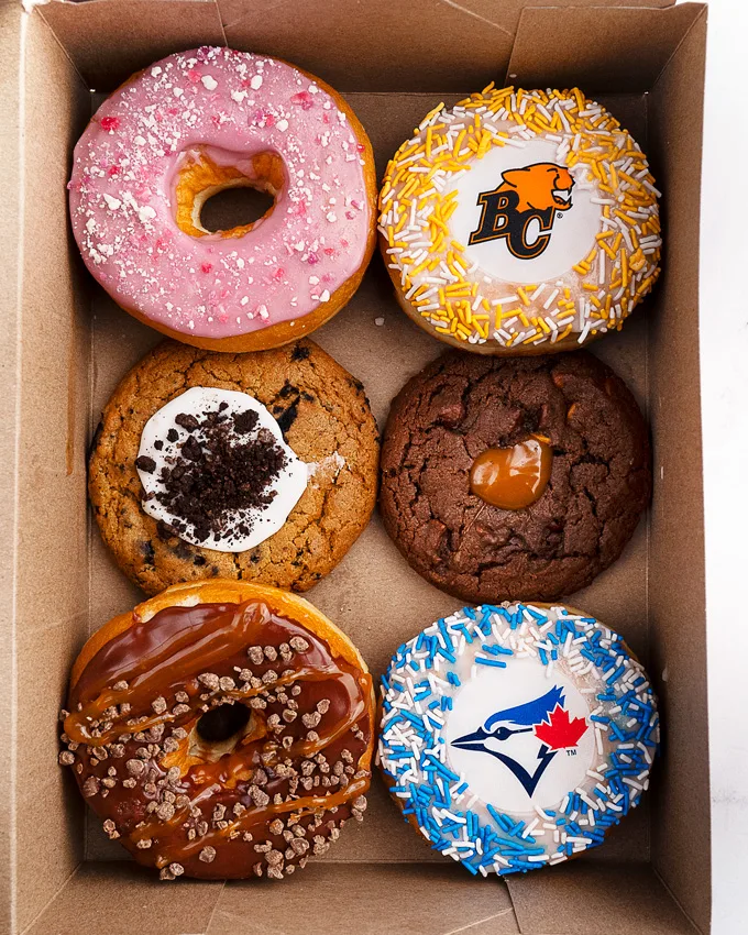 NEW Tim Hortons Filled Ring Dream Donuts, Dream Cookies