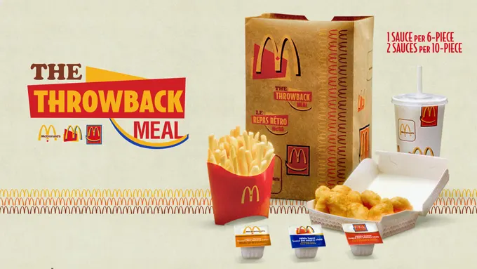 McDonald’s Canada launches 3 new Throwback Sauces