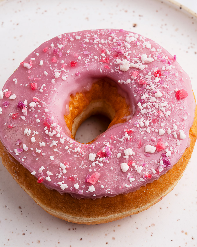 Tim Hortons Wildberry Cheesecake Filled Ring Dream Donut