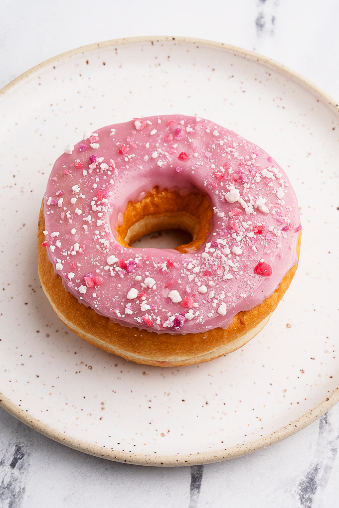 Tim Hortons Wildberry Cheesecake Filled Ring Dream Donut