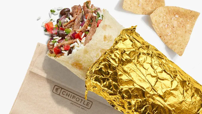 Chipotle to Introduce Gold Foil-Wrapped Burritos in Canada