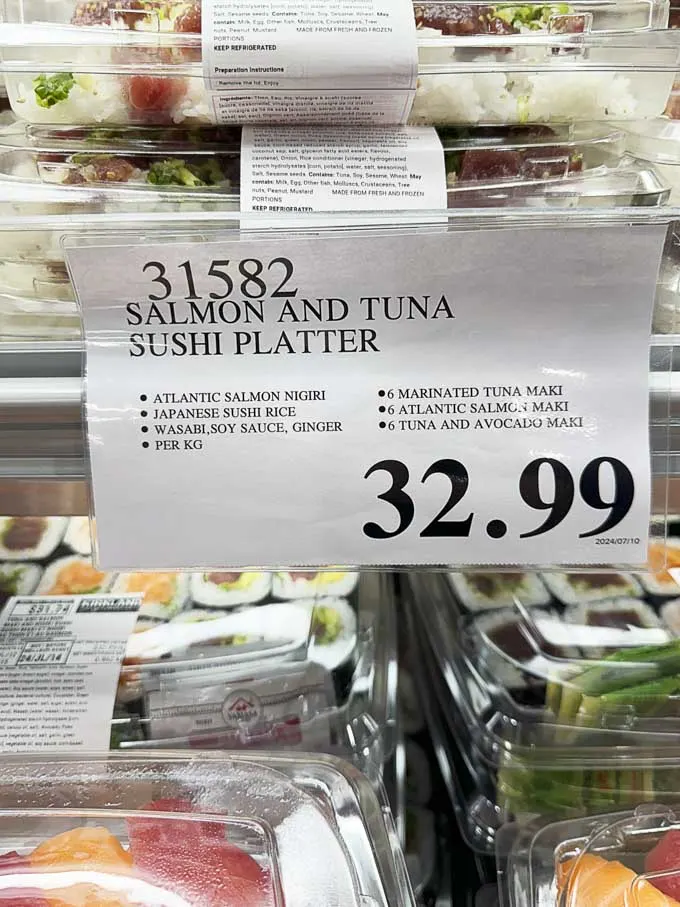 Costco Sushi in Canada: First Location in Downtown Vancouver - Foodgressing