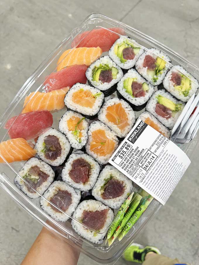 Costco Sushi in Canada: First Location in Downtown Vancouver - Foodgressing