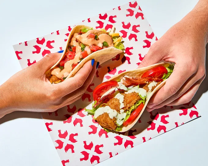 Zaxbys Introduces Chicken Finger Tacos