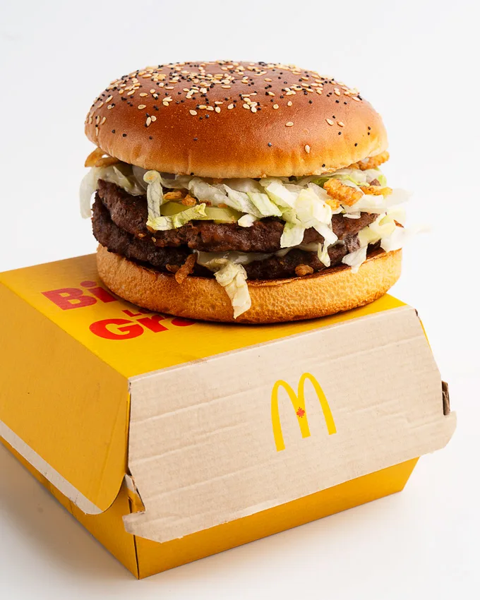 McDonald&rsquo;s Canada New Big Arch burger
