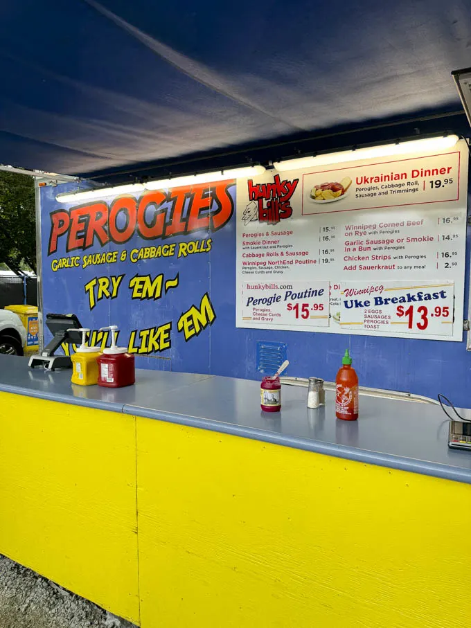 PNE 2024: Food and Drink Highlights, Menu