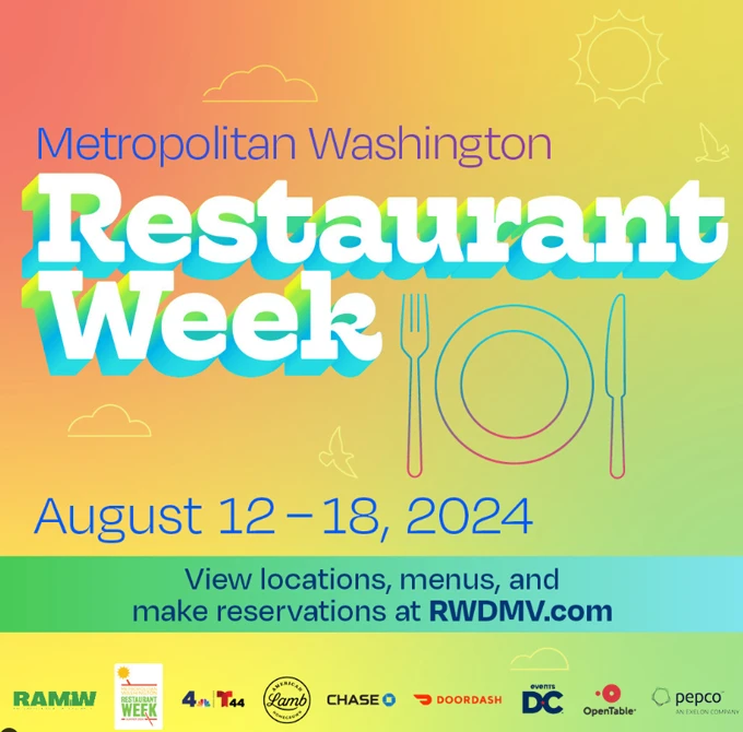 Metropolitan Washington Summer Restaurant Week 2024