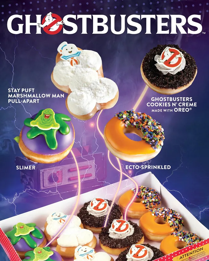 Ghostbusters Doughnuts Haunt Krispy Kreme Canada
