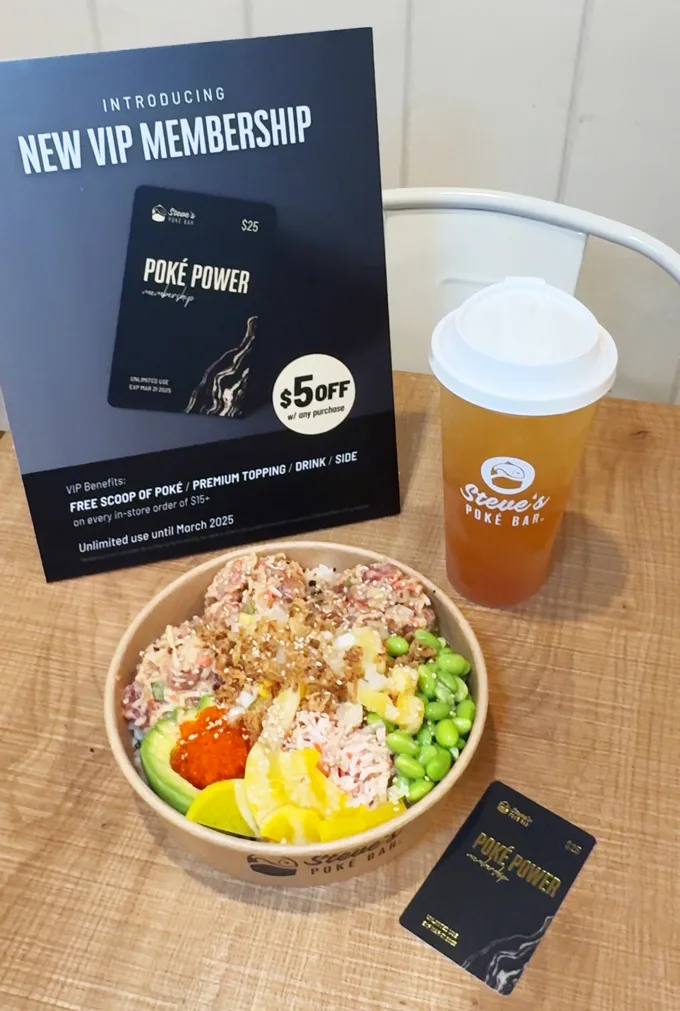 Steves Poké Launches Poké Power Membership with New Perks
