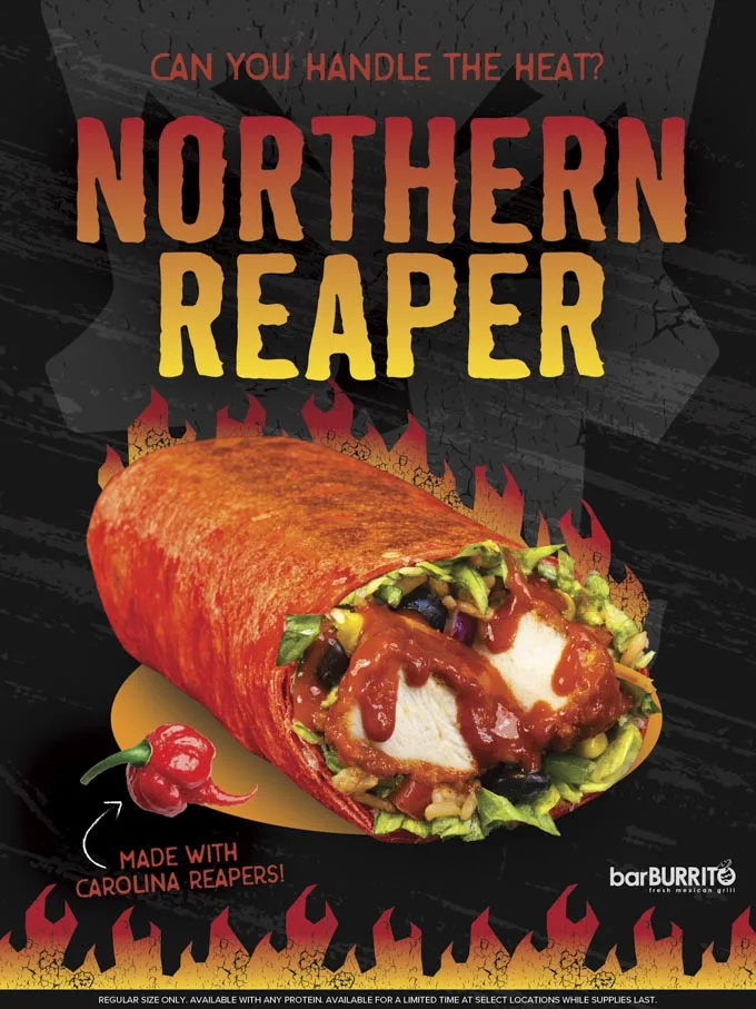 BarBurrito Launches Canada’s Spiciest Northern Reaper Burrito