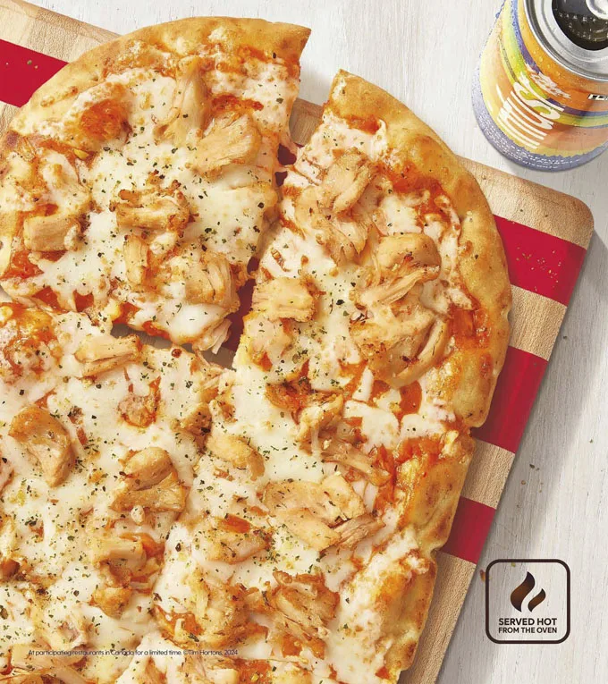 Tim Hortons New Spicy Ros&eacute; Flatbread Pizza and 2-for-$12 Deal