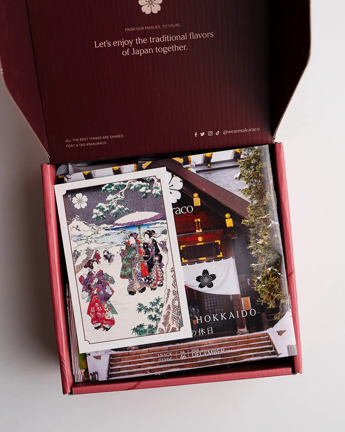 Holidays in Hokkaido SakuraCo Box